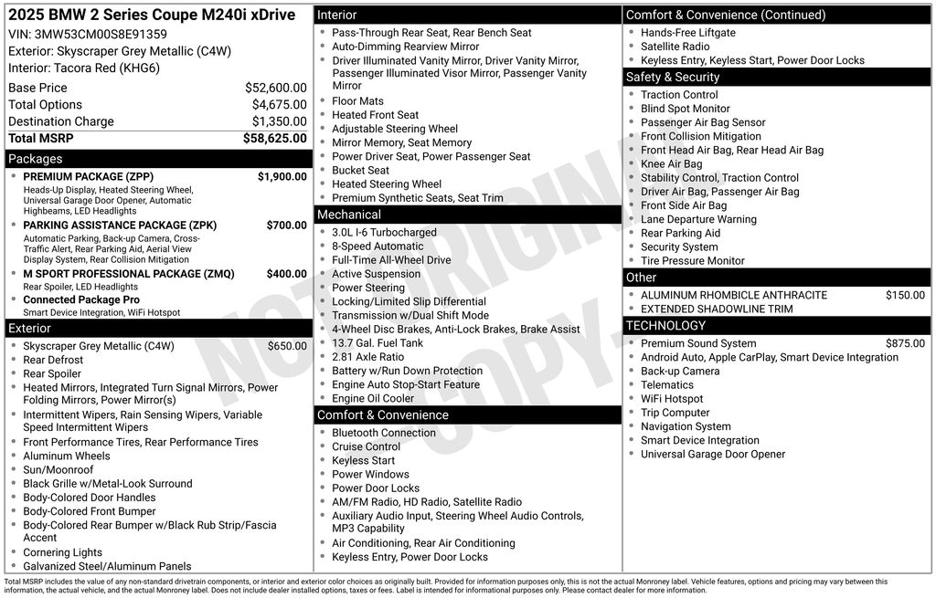 bmw 2 series 2025 3MW53CM00S8E91359 image bmw 2 series 2025 3MW53CM00S8E91359 image